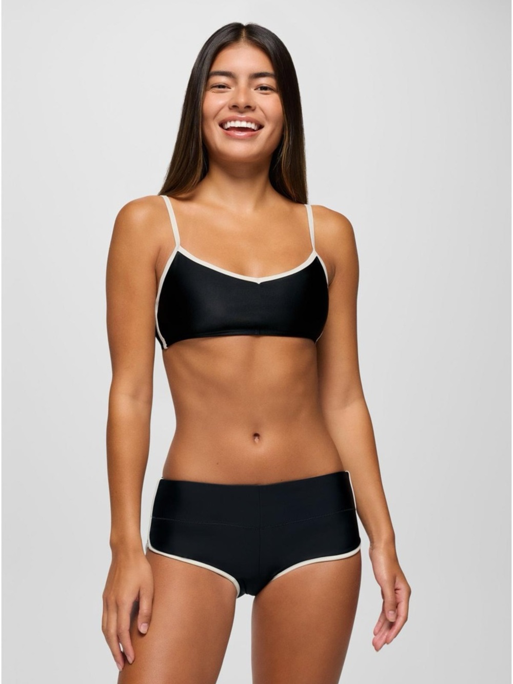 Prana Tropic Kiss Hipster Swim Bottom & Top Size Medium